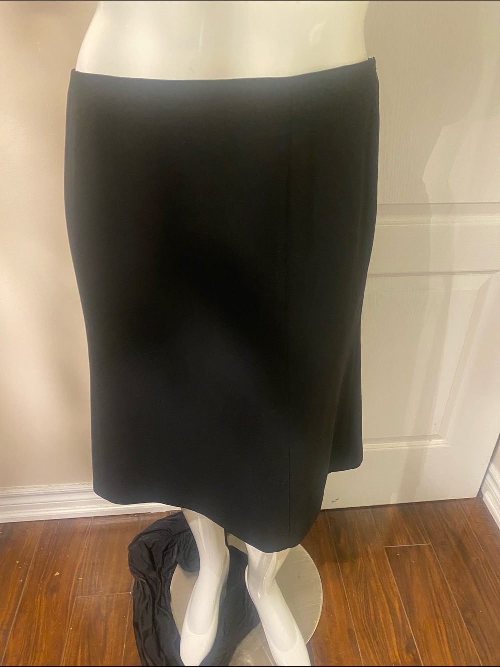 cleo Black Midi A-Line Skirt 16